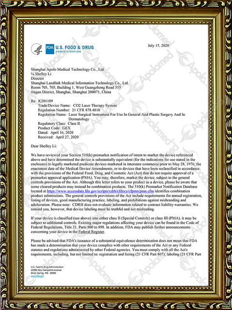 CO2レーザー治療システム